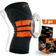 thumbnail image 1 of 2PCS - Rodillera Deportiva de Compresión con Almohadilla de Gel para Rótula y Estabilizadores Laterales, Rodillera Hyperz (PAR), 1 of 6