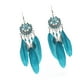 thumbnail image 5 of Qarigey Pendientes de borla para mujer, colgantes de oreja bohemios para mujeres y niñas azul eléctrico 5Conjunto, 5 of 6