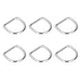 thumbnail image 2 of D Rings,20Pcs Metal D Rings Small D Rings D Rings Buckle Extended Durability, 2 of 14