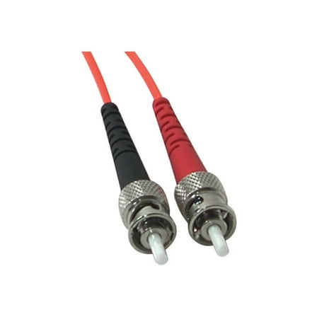 C2G 3m LC-ST 62.5/125 Duplex Multimode OM1 Fiber Cable - Orange - 10ft - Patch cable - LC multi-mode (M) to ST multi-mode (M) - 3 m - fiber optic - duplex - 62.5 / 125 micron - OM1
