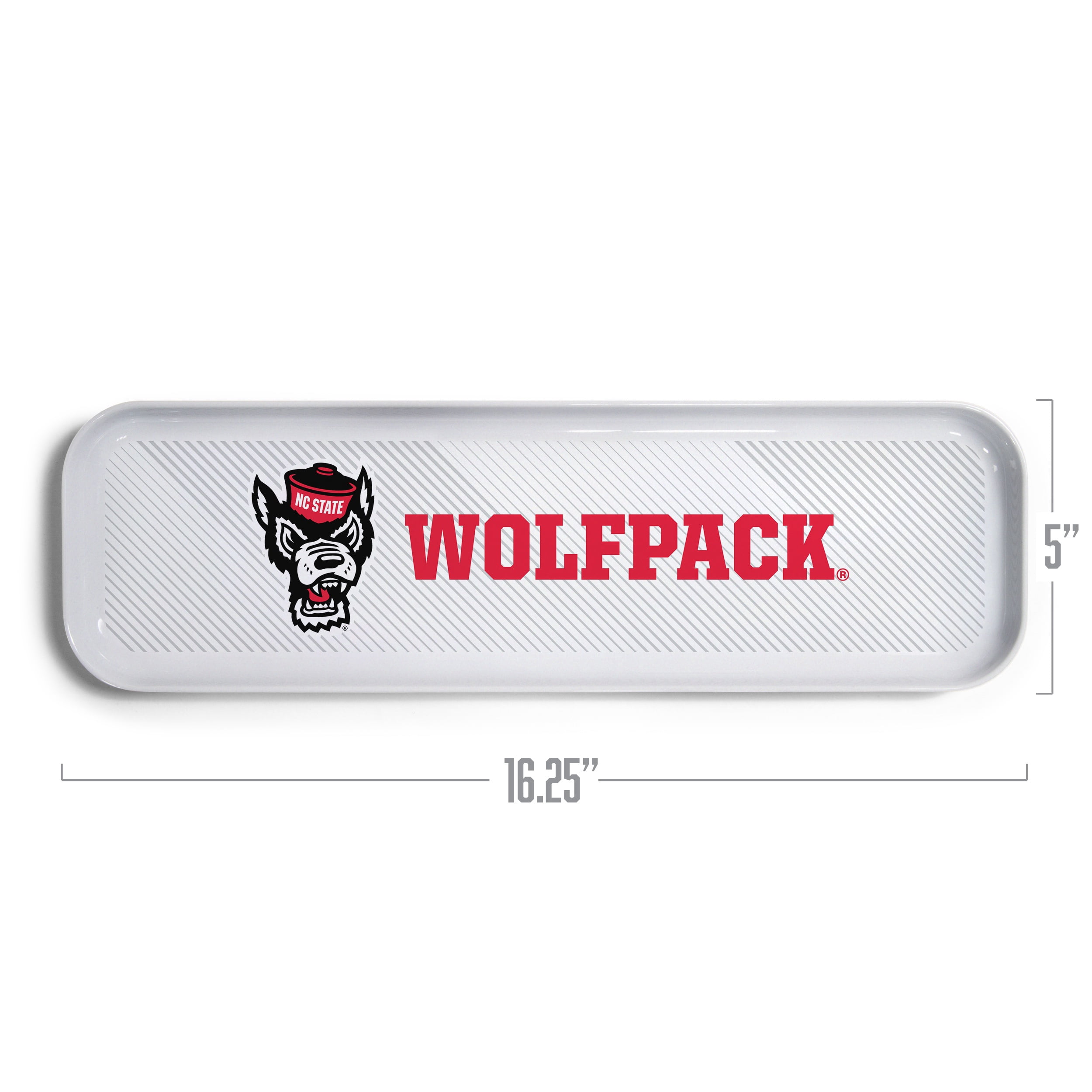 YouTheFan NCAA NC State Wolfpack Small Snack Platter
