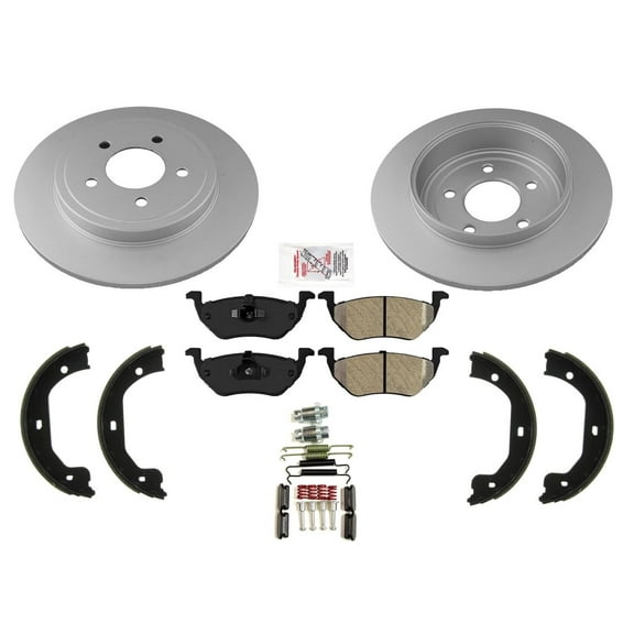 Rr Improved Performance Disc Brake Rotors Brake Pads For Ford Escape 2005-2009