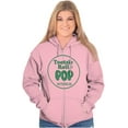 thumbnail image 3 of Retro Flavor Watermelon Tootsie Pop Zip Up Hoodie Men's Women's Brisco Brands S, 3 of 6