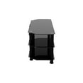 thumbnail image 3 of AVF Steel Glass TV Stand with Cable Management for up to 50" TVs in Black, 3 of 6