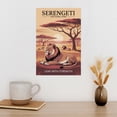 thumbnail image 3 of Inspirational Décor Serengeti National Park Motivational Poster Lead with Strength Wall Art for Office Classroom Dorm Meditation Study Canvas Poster, 3 of 8