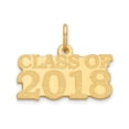 thumbnail image 1 of FB Jewels 14K Yellow Gold Class of 2018 Charm, 1 of 2