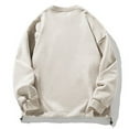 thumbnail image 3 of Manteau d'Hiver pour Hommes avec Poche Zippée Tendance Couple Col Rond Sweat à Capuche Confortable Élégant Décontracté, 3 of 6