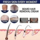 thumbnail image 4 of Men Hair Removal Cream Mild Fresh Depilatory Paste Beard Moustache Remover Natural Gentle, 4 of 5