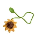 thumbnail image 2 of Clearance Office&Craft&Stationery under $1,Daisy Bookmarks Sunflower Bookmarks Flower Bookmarks Handmade Knitted Cute Floral Bookmarks Crochet Bookmark Gift For Readers Book Lovers Teacher, 2 of 9