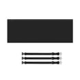 thumbnail image 4 of Funda para manguera de aire acondicionado portátil con 3 hebillas ajustables, fácil de instalar, funda aislante para manguera de aire acondicionado Negro, 4 of 8