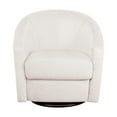 thumbnail image 3 of Babyletto Madison Swivel Glider Rocking Chair, Ecru Microsuede, 3 of 6