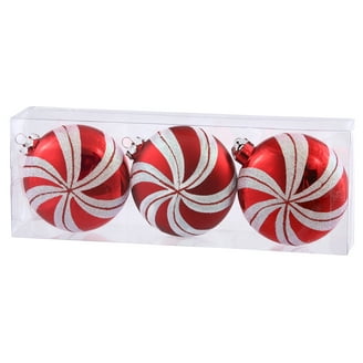Vickerman 6 Lime Shiny Ball Ornament, 4 Per Bag