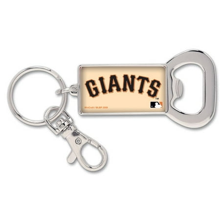 San Francisco Giants Keychain - San Francisco Giants WinCraft Bottle Opener Key Ring Keychain - No Size