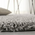 thumbnail image 6 of SAFAVIEH California Plush Solid Shag Runner Rug, Silver, 2'3" x 5', 6 of 13