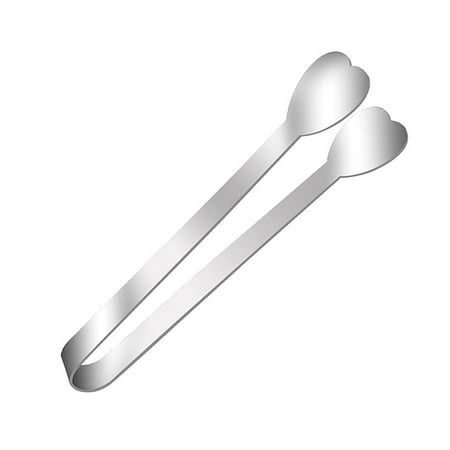 

Jangslng Mini Food Tongs Stainless Steel Thickened Non-deformation Multipurpose Serving Palm/Heart/Oval/Squares Icing Clip