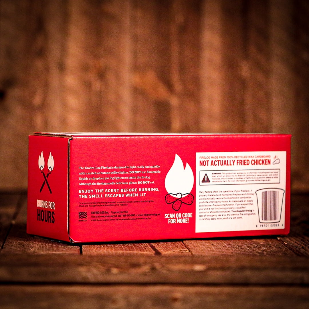 2021 KFC 11 Herbs and Spices Firelog by Enviro-Log