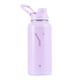 thumbnail image 1 of Termo de Acero Inoxidable Iniciales LuckyLy, Botella de Agua 1L, Letra A lila 1L, 1 of 6