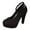B-Black, variant on Rinsvye High Heeled Shoes Women's Platform High Heels Boots for Women Thick Heels Mary Jane Womens High Heel Shoe Stretcher Shoes Square Toe Shallow Thigh High Heel Boots for Women Size 11 Cut Shoes