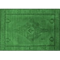 thumbnail image 1 of Ahgly Company Indoor Rectangle Oriental Emerald Green Industrial Area Rugs, 3' x 5', 1 of 4