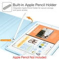 thumbnail image 5 of Fintie Keyboard Case for iPad 9th/8th/7th Generation (2021/2020/2019) 10.2 Inch, Detachable Keyboard and Soft TPU Stand Cover with Built-in Pencil Holder, 5 of 7