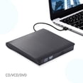 thumbnail image 1 of External Portable DVD Drive USB Reader Writer for Laptop Desktop Windows Plug Play Slim Design, 1 of 4