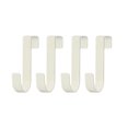 thumbnail image 1 of Ganchos multiusos para puerta de armario de cocina, gancho trasero para colgar ropa, abrigo, sombrero, colgador de toallas, gancho de almacenamiento, accesorios de baño, 1 of 5