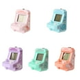 thumbnail image 3 of Monstrate Mini consola de juegos Retro para hombre y mujer, llavero portátil para niños, bolso, mochila, monedero, llavero, decoración Videojuegos y accesorios Naranja, 3 of 6