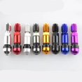 thumbnail image 3 of 4 válvulas de aluminio para neumáticos, válvula de neumático TPMS de fondo plano y redondo para automóviles de pasajeros, TR525, compatible con la mayoría de los automóviles, 3 of 5