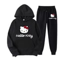 thumbnail image 3 of Sudadera con capucha informal unisex con estampado de dibujos animados de Hello Kitty, pantalones informales, oferta transfronteriza de AliExpress, 3 of 5