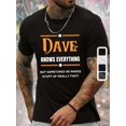 thumbnail image 2 of Casual Quick Drying Breathable Print Tees - DAVE Short Sleeve T-Shirt For Running Training, Spring And Summer, 2 of 11