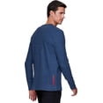 thumbnail image 3 of Pull en Molleton pour Hommes à Manches Longues Léger Col Rond, 3 of 4