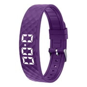 3 Packs Smart Sleep Tracker Bracelet with Vibration Alarm, Sleep Monitoring Watch for Men Women, Fitness Activity Tracker with Heart Rate Monitor, Rechargeable Wristband for Sports, Workout, Running