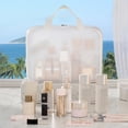 thumbnail image 5 of Makeup Bag Small Portable Mesh Travel Wash Bag Transparent Storage Organizer for Cosmetics, 5 of 6