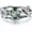 Hexagon Cut-01, variant on Black Oxidation Branch Rectangle/Hexagon/Kite/Pear Moss Agate Ring for Women 925 Sterling Silver Retro Green Stone Promise Ring with Vine Leaf Vintage for Wife women