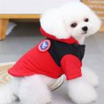 thumbnail image 4 of Pet Dog Clothes Winter Warm Fleece Dog Snowsuit Thicken Coat Jacket Clothing for Small Dogs Pets Cotton Outfit Hooded ropa perro (pink,L), 4 of 7