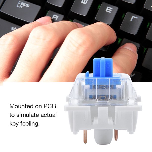 OTVIAP blue switch,mechanical keyboard switch,10 PCs Mechanical