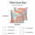 thumbnail image 3 of Waterproof Throw Pillow Covers Set of 2, 18x18 Inch Ocean Coral Decorative Pillowcases Outdoor Pillow Slip Cushion Covers Set for Couch Tent Abstract Boho Gradient Coastal Polka Dots, 3 of 7