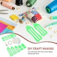 thumbnail image 4 of 1 Set Bias Tape Making Tools Multi-colors Pin Fabric Webbing Maker Tool Kit, 4 of 8