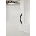 thumbnail image 3 of Miseno Mcp7300 Mangrove 3" Center To Center Arch Cabinet Pull - Nickel, 3 of 7