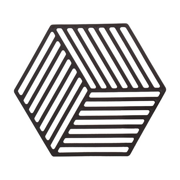 Alfombrilla aislante hexagonal para vajilla, con aislamiento térmico, ideal para la cocina, comidas, fiestas y exteriores.