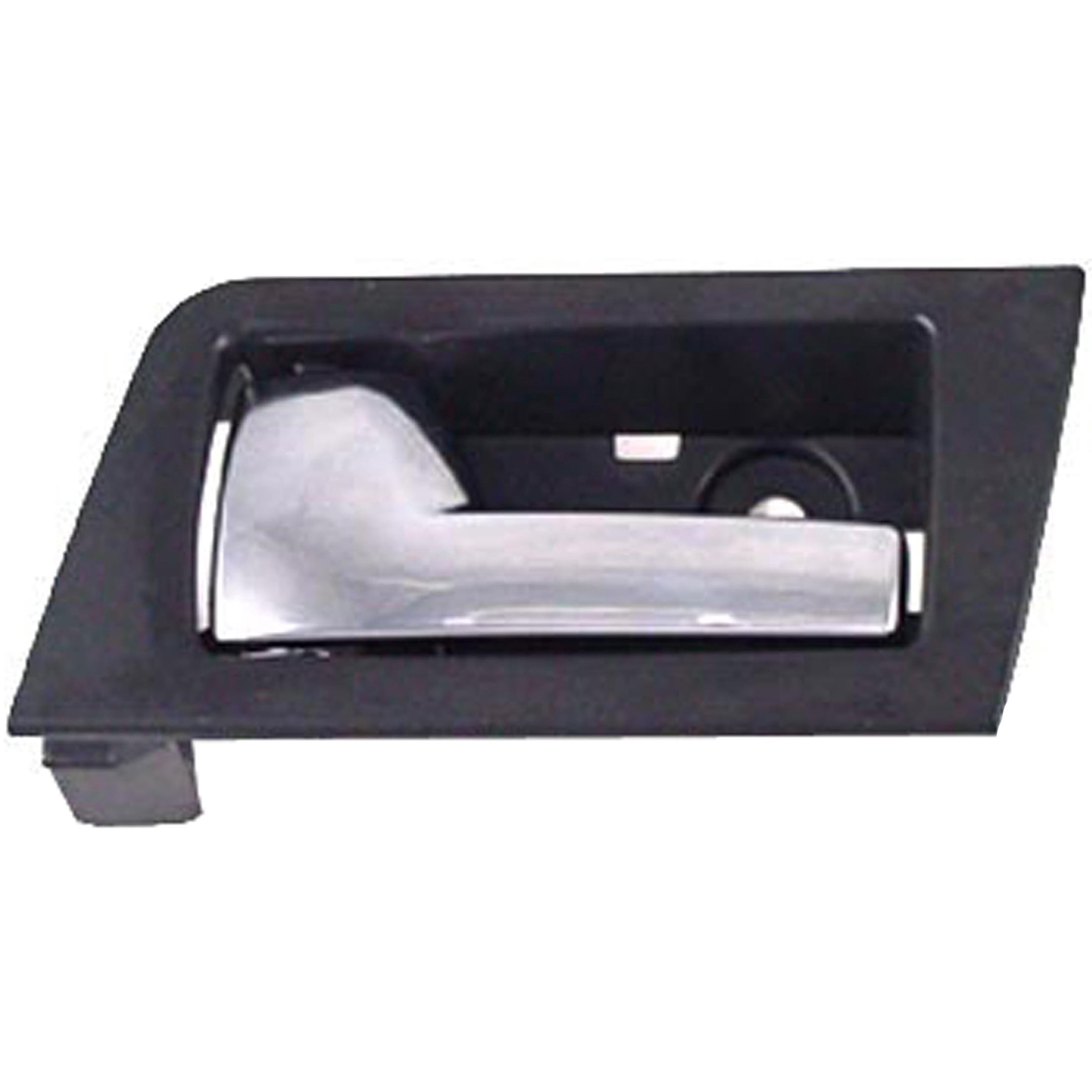 Dorman 81784 Rear Driver Side Interior Door Handle for Specific Ford Models, Chrome Lever; Black Housing