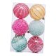 thumbnail image 5 of 6 colgantes de bolas navideñas, manualidades ligeras, decoración navideña para el árbol de Navidad Multicolor, 5 of 9