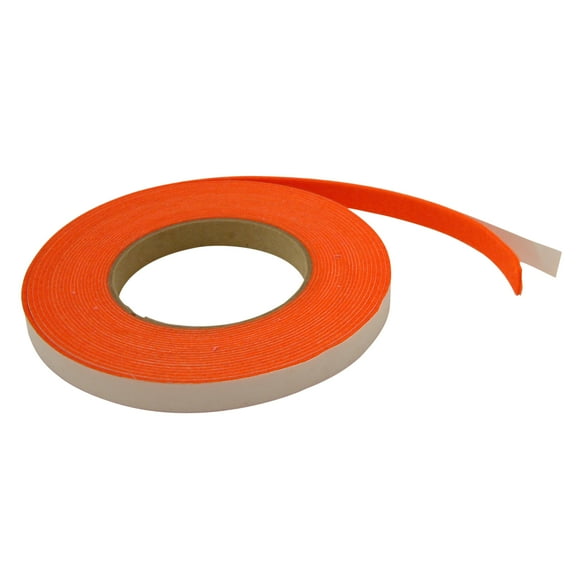 JVCC Acrylic Craft Felt Tape [1mm thick felt] (ACF-06): 1/2 in. x 25 ft. (Neon Orange)