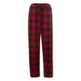 thumbnail image 2 of Musuos Men´s Casual Cotton Pajama Long Pant Elastic Waistband Plaid Sleepwear Lounge Pants, 2 of 5