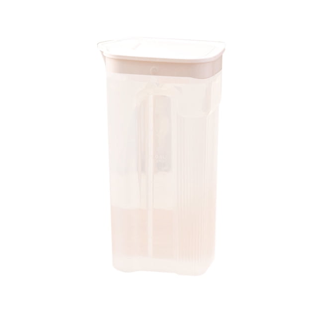 Zonao Sales Water Jug Plastic Container Plastic Pitcher with Lid,Water Pitcher Iced Tea Pitcher Lemonade Pitcher 1.2L Beverage Pitcher