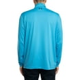 thumbnail image 3 of Under Armour Golf Match Play 1/4 Zip Track Top, Blue, 3 of 5