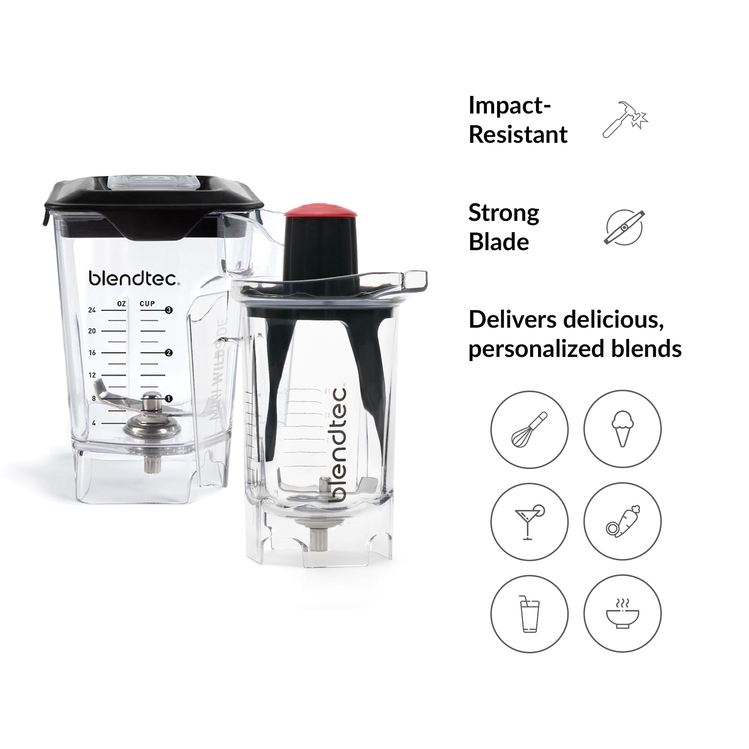 Pick a Lid] BlendTec Blender Jar Lid for ES3 ICB3 750 CBT2 K-2 560 Wildside  Four