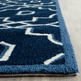 thumbnail image 3 of SAFAVIEH Four Seasons Nowell Geometric Polyester Area Rug, Navy/Ivory, 5' x 8', 3 of 6