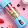 thumbnail image 4 of Portable Blender USB Mixer Two Blades Electric Juicer Machine Smoothie Blender Mini Food Processor Personal Lemon Squeezer, 4 of 4