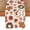 D, variant on Sm:)e Red Plaid Snowflake Winter Pattern Christmas Table Runner 13 x 72 Inch Farmhouse Table Decor, Universal for Indoor Outdoor Kitchen, Home & Party Decoration